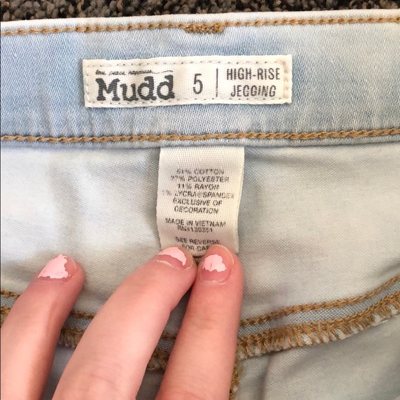Mudd FLX Stretch Jeggings. Size: 5 - Picture 2 of 3